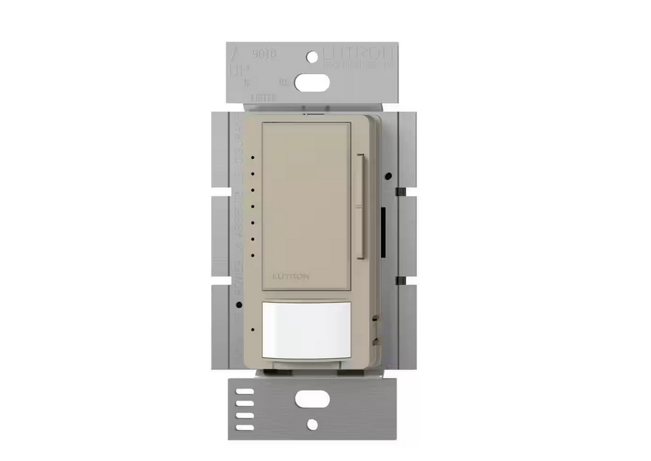 Maestro LED+ Vacancy-Only Sensor/Dimmer Switch, 150W LED, Single Pole/Multi-Location, Taupe (MSCL-VP153M-TP)
