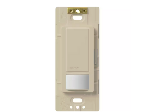 Maestro Dual Voltage Motion Sensor Switch, 6-Amp/Single-Pole, Taupe (MS-OPS6M2-DV-TP)