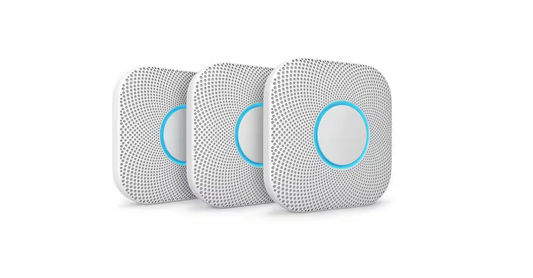 Nest Protect - Smoke Alarm and Carbon Monoxide Detector - Battery Operated - 3 Pack