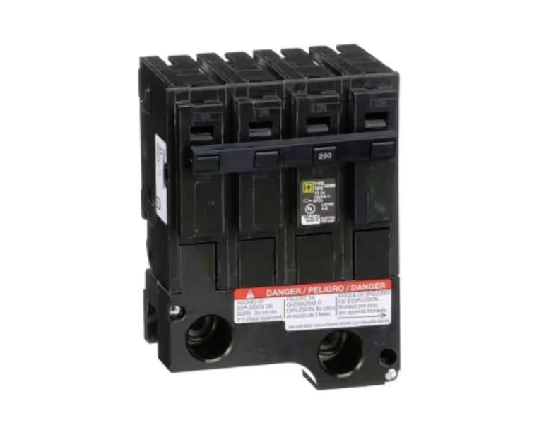 200 Amp 2-Pole 120-Volt/240-Volt Mini Branch Circuit Breaker Allows Up to Lifetime Warranty - 91010791142