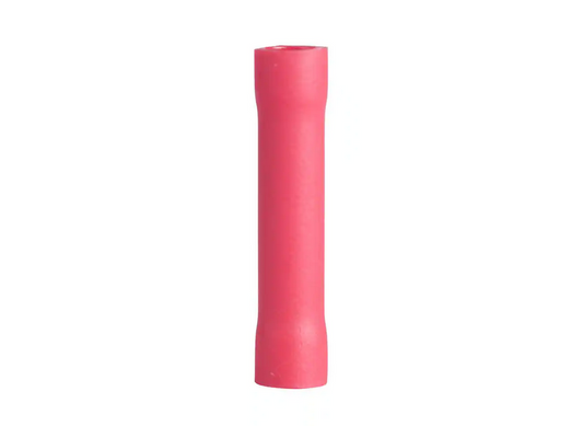 22 - 16 AWG Butt Splice Wire Connectors in Red (75-Pack) - 9417711