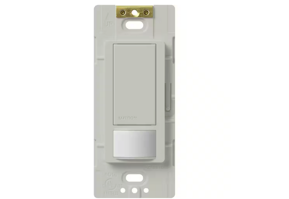 Maestro Dual Voltage Motion Sensor Switch, 6-Amp/Single-Pole, Palladium (MS-OPS6M2-DV-PD)