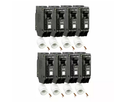 Q Line 15 Amp Single-Pole Arc Fault Combination Circuit Breaker (8-Pack)