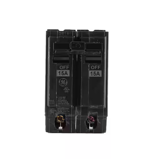 Q-Line 15 Amp 2 in. 2-Pole Circuit Breaker - 9548792