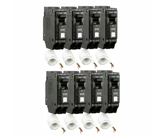 Q-Line 20 Amp Single-Pole Arc Fault Combination Circuit Breaker (8-Pack)