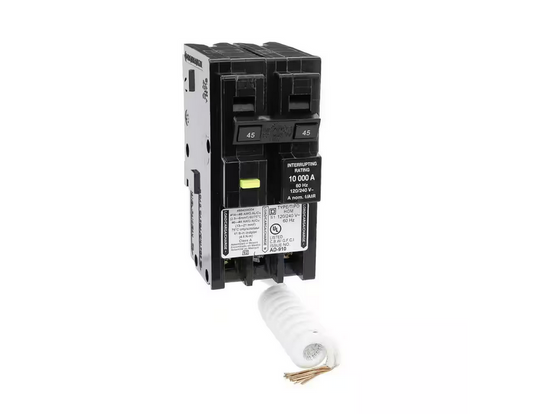 Homeline 45 Amp 2-Pole GFCI Circuit Breaker - 91006107776