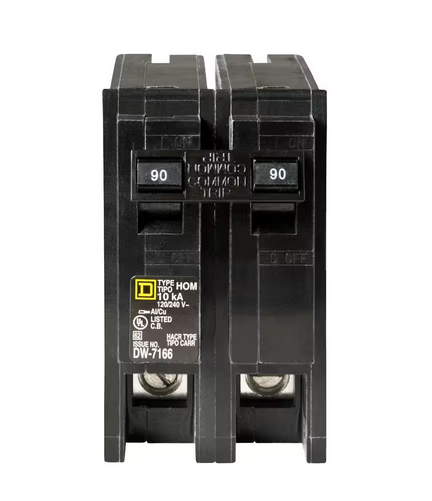 Homeline 90 Amp 2-Pole Circuit Breaker - 9225488