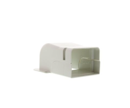 SpeediChannel Lineset Cover Fitting Soffit Wall Penetration Cover 4" - 929816