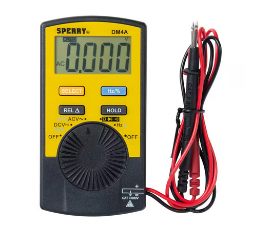 7 Function, 21 Range Pocket Digital Multimeter - 91004629413