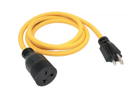 6 ft. SJTW 12/3 20 Amp 250-Volt NEMA 6-20 Indoor/Outdoor Extension Cord