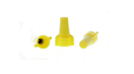 451 Yellow Wing-Nut Wire Connectors (100-Pack) - 9623564