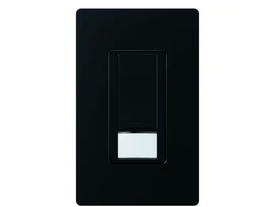 Maestro Dual Voltage Motion Sensor switch, 6-Amp, Single-Pole, Black