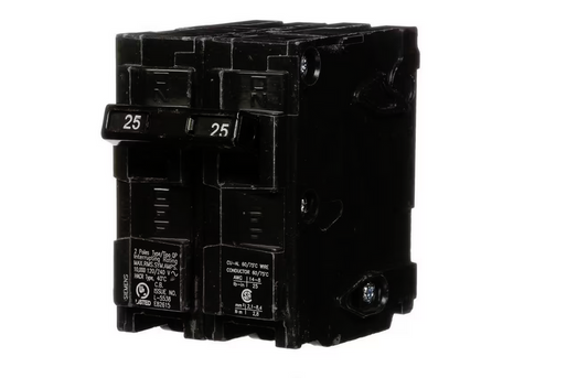 25-Space Amp Double-Pole Type QP Circuit Breaker - 9832716