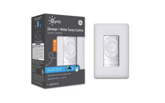 Wire-Free Touch Dimmer Plus White Tones Control Smart Switch - 91008927781