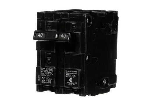 40 Amp Double-Pole Type QP Circuit Breaker - 9992607