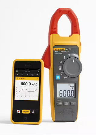 902 FC True-RMS Wireless HVAC Clamp Meter - 91010523495