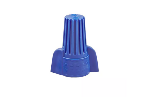 Winged Wire Connectors, Blue (12-Pack) - 91002748190