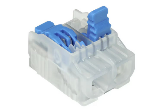In-Sure Lever Wire Connector, 2-Port, 500/Jar - 91011059198