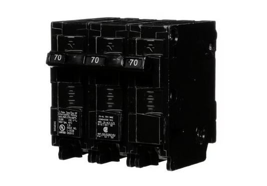 70 Amp 3-Pole Type QP Circuit Breaker - 9709695