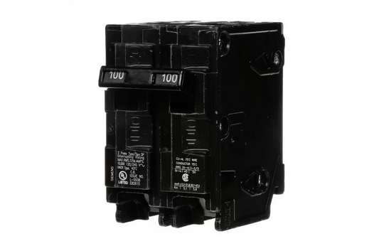 100-Space Amp Double-Pole Type QP Circuit Breaker - 9992585