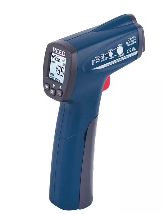 752°F (400°C) 12:1 Infrared Thermometer - 91004816418