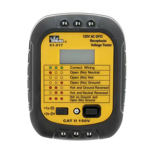 GFCI Receptacle/Voltage Tester - 91009569665