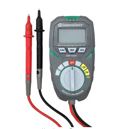 Pocket Size Auto Digital Ranging Multimeter - 9730696