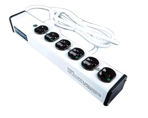 Wiremold 6-Outlet 15 Amp Special Use Hospital Grade Power Strip, 15 ft. Cord - 91000541621