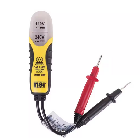120-Volt or 240-Volt Twin Probe Tester - 91001841602