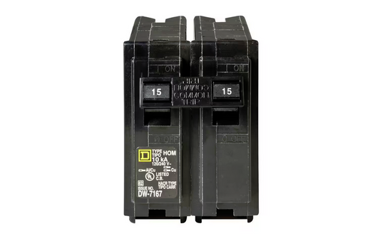 Homeline 15 Amp 2-Pole Circuit Breaker(HOM215CP) - 9516142