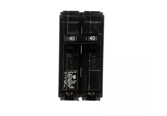 40 Amp Double-Pole Type QD Replacement Circuit Breaker