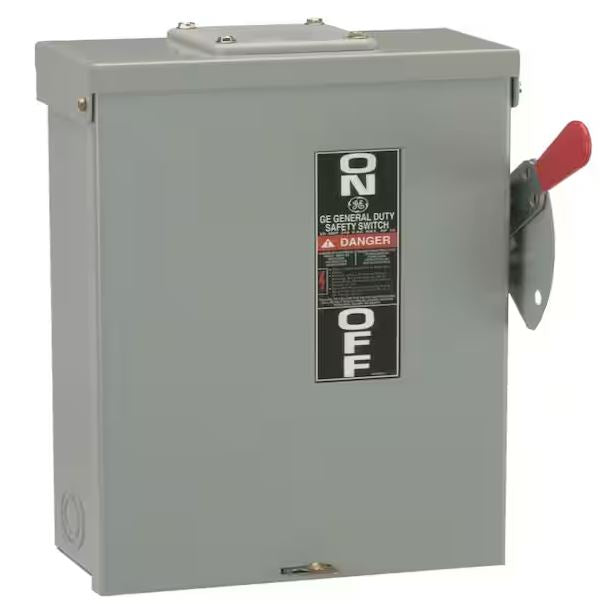 100 Amp 240-Volt Fusible Outdoor General-Duty Safety Switch - 91000502077