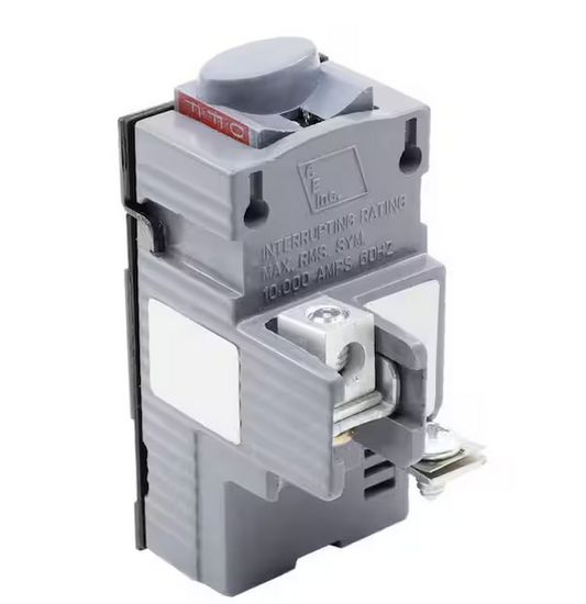 New UBIP 15 Amp 1-Pole Pushmatic Replacement Circuit Breaker - 91002744928