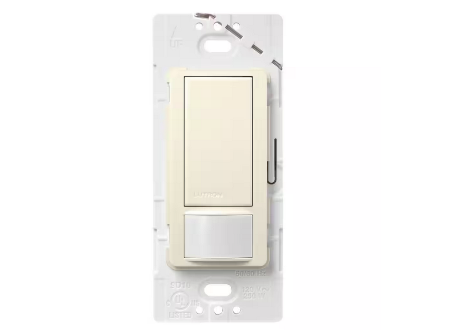 Maestro Motion Sensor Switch, 2 Amp/Single-Pole, Biscuit (MS-OPS2-BI)