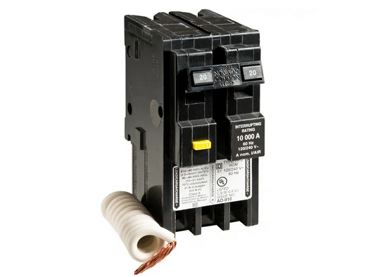 Homeline 20 Amp 2-Pole GFCI Circuit Breaker - 9912570