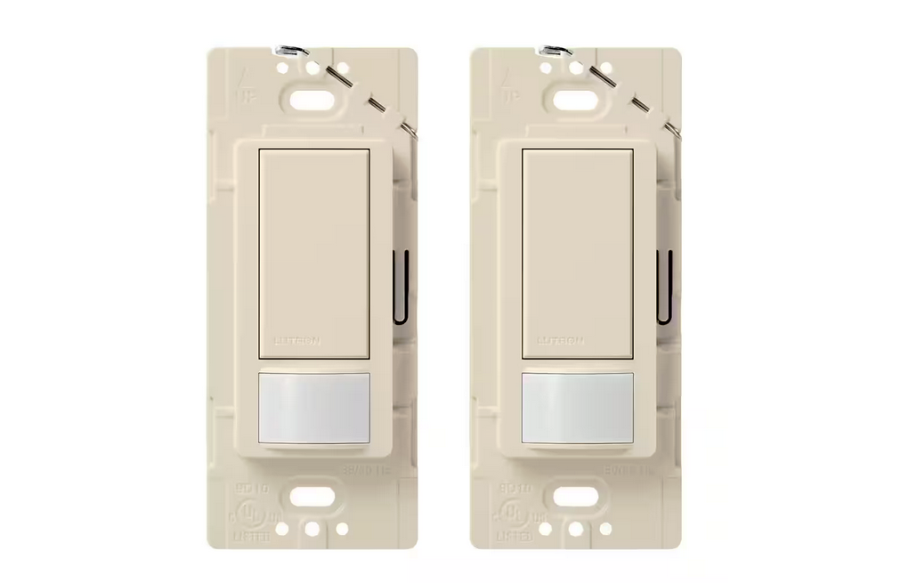 Maestro Motion Sensor Switch, 2 Amp/Single-Pole, Light Almond (MS-OPS2H-2-LA) (1-Pack)