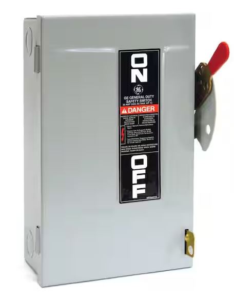 60 Amp 240-Volt Non-Fuse Indoor Safety Switch - 9730810