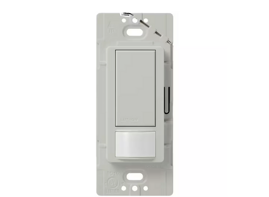 Maestro Motion Sensor Switch, 2 Amp/Single-Pole, Palladium (MS-OPS2-PD)