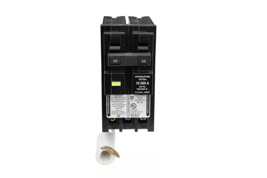 Homeline 25 Amp 2-Pole GFCI Circuit Breaker - 91006107772