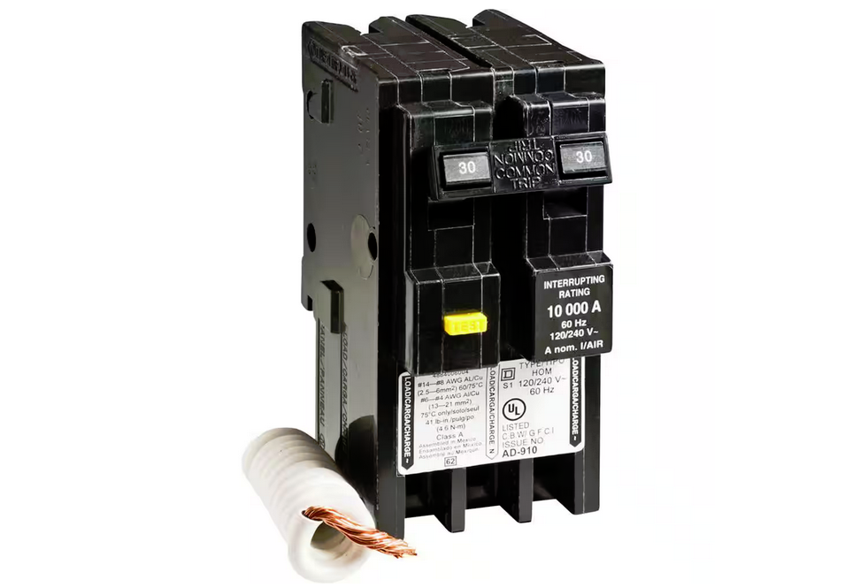 Homeline 30 Amp 2-Pole GFCI Circuit Breaker - 91003575678