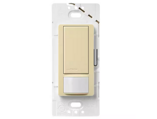 Maestro Motion Sensor Switch, 2 Amp/Single-Pole, Ivory (MS-OPS2-IV)