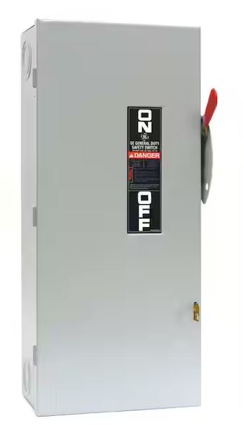 100 Amp 240-Volt Non-Fuse Indoor Safety Switch