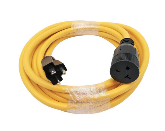 16 ft. 12/3 SJTW 20 Amp 250-Volt NEMA 6-20 Indoor/Outdoor Extension Cord - 91006310307