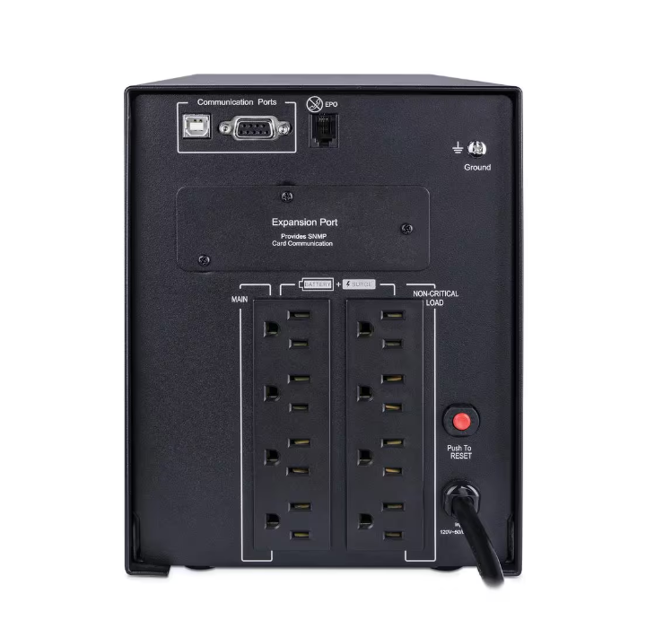 1500VA 120-Volt 8-Outlet UPS Battery Backup
