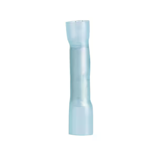 16-14 AWG Butt Splice Terminal with Heat Shrink Insulation (25-Pack) - 91003364189