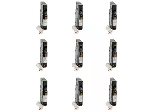 QO 20 Amp Single-Pole Dual Function (CAFCI and GFCI) Circuit Breaker (9-pack) - 91005370691