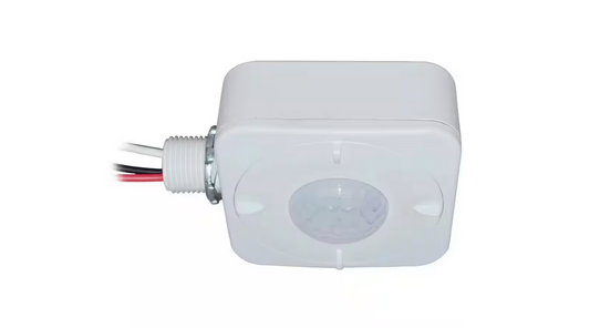 BRI Series 25mA 600Watt Low High Bay PIR Specialty Motion Sensor with Dimming 360-Degree White - 91008140055