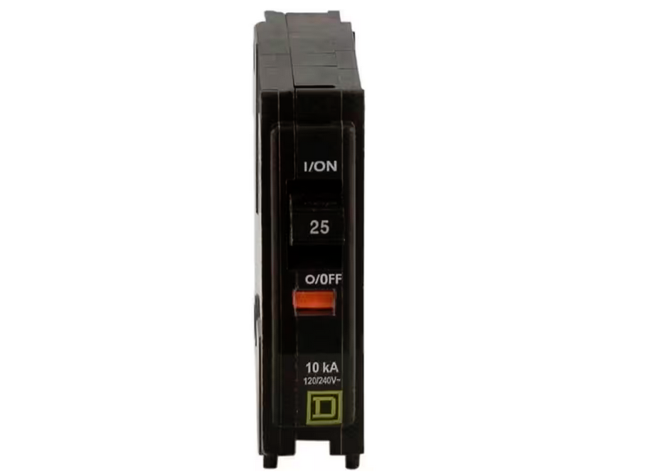 QO 25 Amp Single-Pole Circuit Breaker - 9774072