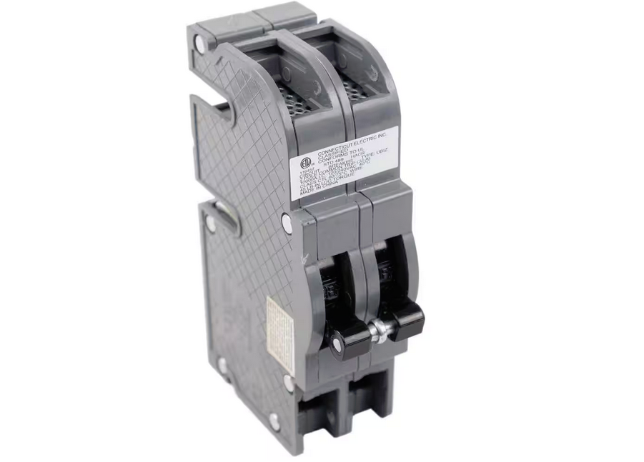 New UBIZ Thick 125 Amp 1-1/2 in 2-Pole Zinsco QCAL125 Replacement Circuit Breaker - 91010137766