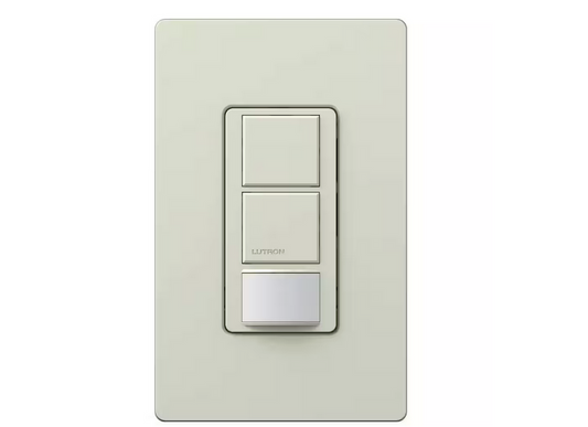 Maestro Dual Circuit Motion Sensor Switch, 6-Amp/Single-Pole, Light Almond (MS-OPS6-DDV-LA)